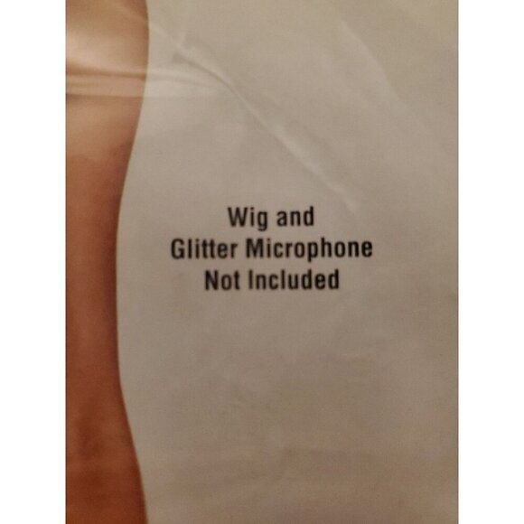 Generation Hippie Rockstar Gal One Size Halloween Costume Cosplay - Picture 6 of 6